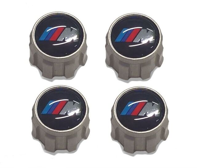36122447402 - Wheels: Valve Stem Cap Set - M Logo for BMW: 230i, 230i xDrive, 320i, 320i xDrive, 328d, 328d xDrive, 330e, 330i, 330i GT xDrive, 330i xDrive, 340i, 340i GT xDrive, 340i xDrive, 430i, 430i xDrive, 440i, 440i xDrive, 530i, 530i xDrive, 540d xDrive, 540i, 540i xDrive, 640i, 640i Gran Coupe, 640i xDrive, 640i xDrive Gran Coupe, 640i xDrive Gran Turismo, 650i, 650i Gran Coupe, 650i xDrive, 650i xDrive Gran Coupe, 740i, 740i xDrive, 750i, 750i xDrive, 840i, Alpina B6 xDrive Gran Coupe, Alpina B7, M2, M240i, M240i xDrive, M3, M340i, M4, M5, M550i xDrive, M6, M6 Gran Coupe, M760i xDrive, M8, X1, X2, X3, X4, X5, X6, X7, Z4 Image