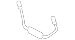7P5615702D - Brakes: Brake Tube for Porsche Image