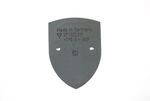 9P1853611 - Body: Hood Emblem Gasket for Porsche: 718 Boxster, 718 Cayman, 718 Spyder, 911, Boxster, Cayenne, Cayman, Macan, Panamera, Taycan Image