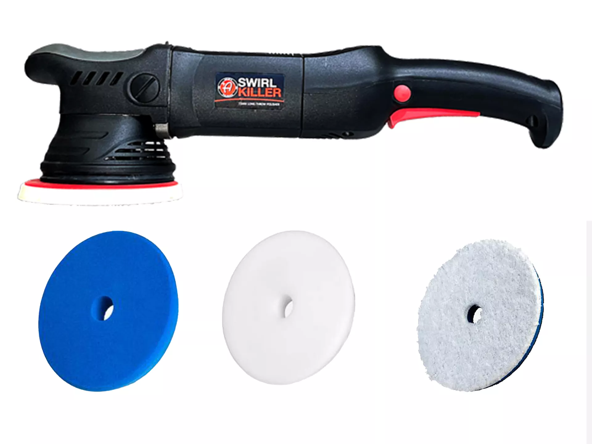 19421454 - : Swirl Killer Polisher Kit for Buick: Cascada, Enclave, Encore, Encore GX, Envision, Envista, LaCrosse, Regal, Regal Sportback, Regal TourX, Verano | Cadillac: ATS, CT4, CT5, CT6, CTS, ELR, Escalade, Escalade ESV, SRX, XT4, XT5, XT6, XTS | Chevrolet: Blazer, Blazer EV, Bolt EUV, Bolt EV, Camaro, City Express, Colorado, Cruze, Cruze Limited, Equinox, Express 2500, Express 3500, Express 4500, Impala, Malibu, Malibu Limited, Silverado 1500, Silverado 1500 LTD, Silverado 2500 HD, Silverado 3500 HD, Silverado EV, Sonic, Spark, Spark EV, SS, Suburban, Suburban 3500 HD, Tahoe, Trailblazer, Traverse, Trax, Volt | GMC: Acadia, Acadia Limited, Canyon, Savana 2500, Savana 3500, Savana 4500, Sierra 1500, Sierra 1500 Limited, Sierra 2500 HD, Sierra 3500 HD, Terrain, Yukon, Yukon XL Image