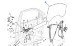 84322002 - Body: Door Glass for GM Image