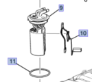 19331953 - : Fuel Pump and Level Sensor Module for GM Image