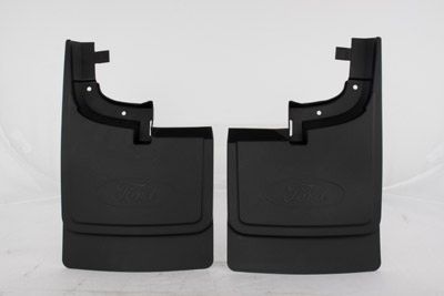 HC3Z16A550AC - Body: Splash Guards, Molded, Front Pair, Black for Ford Image