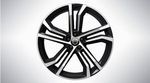 32243397 - : 20 5-Double Spoke Black Diamond Cut - 1137 for Volvo: V90, V90 Cross Country Image