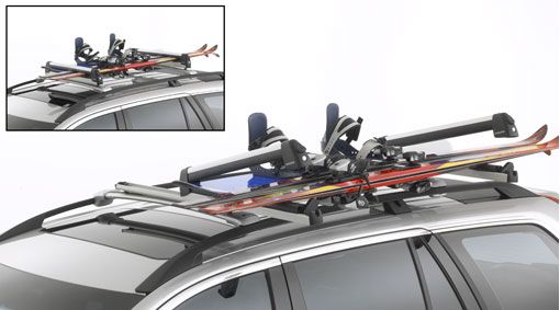 32296337 - Hauling: Retractable ski holder for Volvo: C30, EC40, EX30, EX40, EX90, S40, S60, S80, S90, V50, V60, V70, V90, V90 Cross Country, XC40, XC60, XC70, XC90 Image