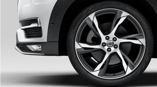32424029 - Wheels: 22-Inch 6-Double Spoke Tech Black Matte Alloy for Volvo: XC90 Image