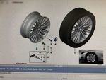 36116796249 - Suspension: Wheel, Alloy for BMW: 320i, 320i xDrive, 328d, 328d xDrive, 328i, 328i GT xDrive, 328i xDrive, 330e, 330i, 330i xDrive, 335i, 335i GT xDrive, 335i xDrive, 340i, 340i xDrive, 428i, 428i Gran Coupe, 428i xDrive, 428i xDrive Gran Coupe, 430i, 430i Gran Coupe, 430i xDrive, 430i xDrive Gran Coupe, 435i, 435i Gran Coupe, 435i xDrive, 435i xDrive Gran Coupe, 440i, 440i Gran Coupe, 440i xDrive, 440i xDrive Gran Coupe, ActiveHybrid 3, M3, M4 Image