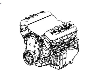 89018141 - : Engine Assembly, Gasoline 4.3L (LU3)(Goodwrench Remanufactured) for GM Image