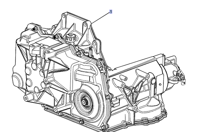 19125006 - Automatic Transmission: Trans-axle for Chevrolet: Malibu Image