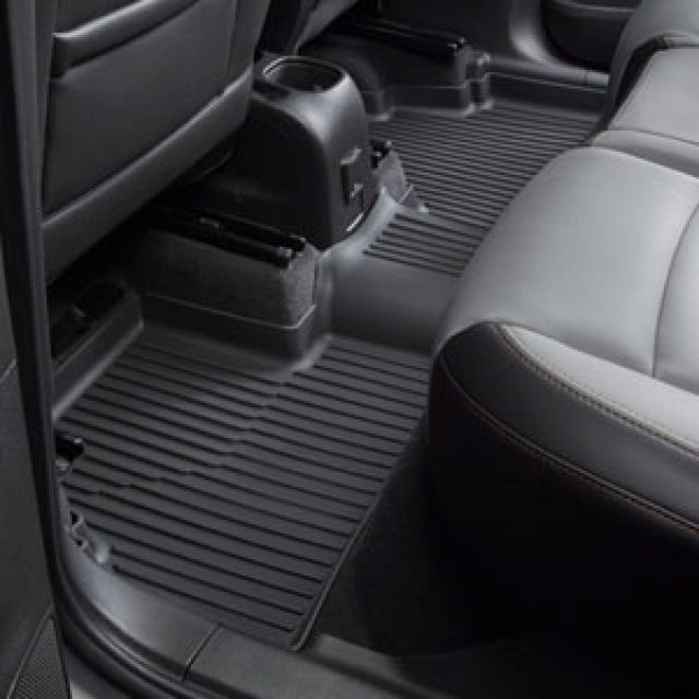 42533134 - Interior: Second-Row Floor Interlocking Liner in Jet Black for GM Image