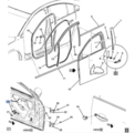 94551934 - Body: Door Check for GM Image