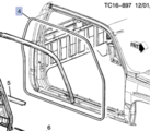 15063154 - Body: Door Seal for GM Image