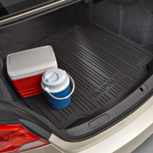 22995319 - Interior: Cargo Area All-Weather Mat in Black with IMPALA Logo for Chevrolet: Impala Image