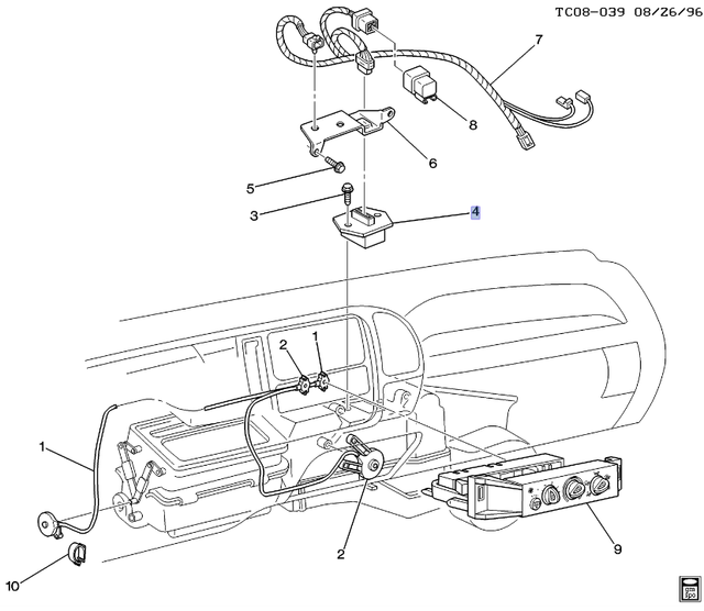 15039098 - : Heating and Air Conditioning Blower Motor Resistor for Cadillac: Escalade | Chevrolet: C1500, C2500, C3500, C3500HD, K1500 Pickup, K2500 Pickup, K3500 Pickup, Suburban C1500, Suburban C2500, Suburban K1500, Suburban K2500, Tahoe | GMC: C1500 Pickup, C2500 Pickup, C3500 Pickup, C3500HD, K1500 Pickup, K2500 Pickup, K3500 Pickup, Suburban C1500, Suburban C2500, Suburban K1500, Suburban K2500, Yukon Image