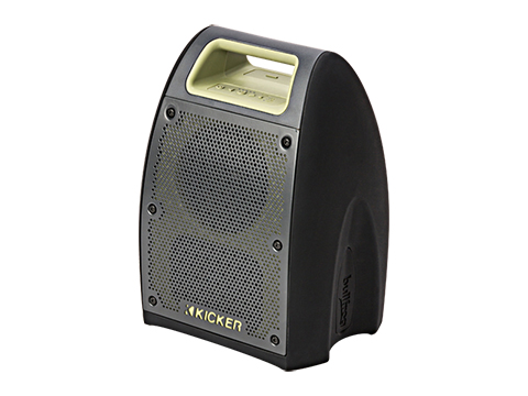 19355511 - Electronics: Kicker Bullfrog Bluetooth Music System for Buick: Cascada, Enclave, Encore, Encore GX, Envision, LaCrosse, Regal, Regal Sportback, Regal TourX, Verano | Cadillac: ATS, CT4, CT5, CT6, CTS, ELR, Escalade, Escalade ESV, SRX, XT4, XT5, XT6, XTS | Chevrolet: Blazer, Bolt EV, Camaro, Captiva Sport, City Express, Colorado, Corvette, Cruze, Cruze Limited, Equinox, Express 1500, Express 2500, Express 3500, Express 4500, Impala, Malibu, Malibu Limited, Silverado 1500, Silverado 2500 HD, Silverado 3500 HD, Sonic, Spark, Spark EV, SS, Suburban, Suburban 1500, Suburban 3500 HD, Tahoe, Trailblazer, Traverse, Trax, Volt | GMC: Acadia, Acadia Limited, Canyon, Savana 1500, Savana 2500, Savana 3500, Savana 4500, Sierra 1500, Sierra 2500 HD, Sierra 3500 HD, Terrain, Yukon, Yukon XL, Yukon XL 1500 Image