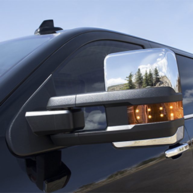 23372181 - Exterior: Extended View Tow Mirrors - Chrome for GM Image