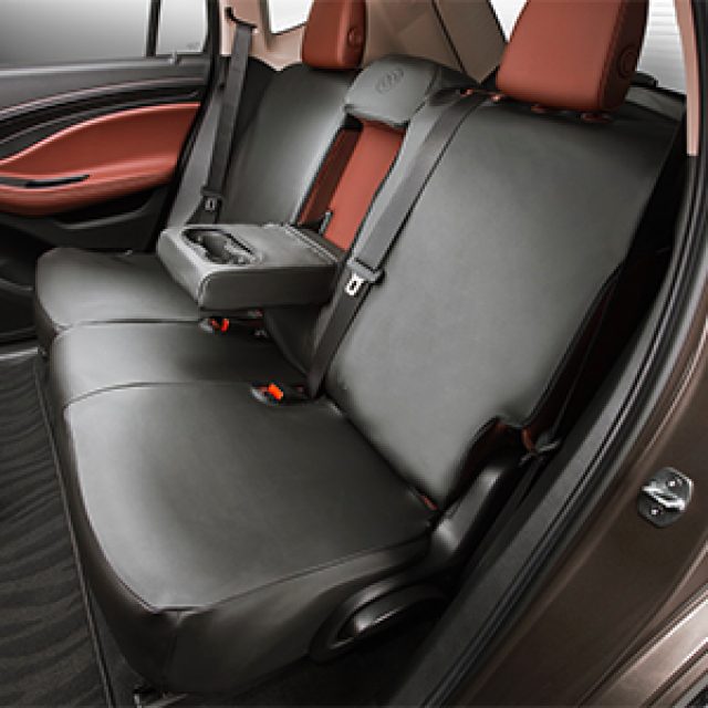 23445457 - Interior: Rear Seat Cover Set in Black for GM Image