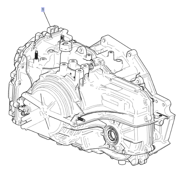 19332231 - Automatic Transmission: Trans-axle for Chevrolet: Malibu Image