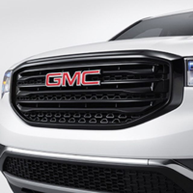 23372598 - : Grille in Black with GMC Logo for GM Image