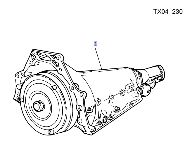12491907 - : 4-Speed Automatic Transmission Assembly for GM Image