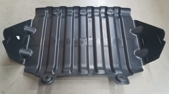 22781371 - : LOWER SHIELD (SKID PLATE) for Cadillac: Escalade, Escalade ESV, Escalade EXT | Chevrolet: Avalanche, Silverado 1500, Suburban 1500, Tahoe | GMC: Sierra 1500, Yukon, Yukon XL 1500 Image