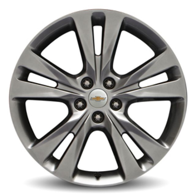 19302645 - : 18x7-Inch Aluminum 5-Split-Spoke Wheel in Midnight Silver for Buick: Encore | Chevrolet: Trax Image