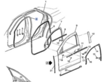 19168241 - Body: Body Weather-strip for GM Image