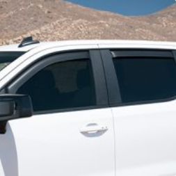 19417475 - Exterior: Tape-On Door Window Weather Deflectors for Chevrolet: Silverado 1500, Silverado 1500 LTD, Silverado 2500 HD, Silverado 3500 HD | GMC: Sierra 1500, Sierra 1500 Limited, Sierra 2500 HD, Sierra 3500 HD Image