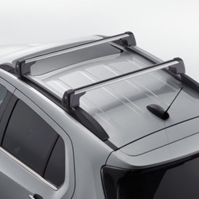 95417407 - Hauling: Removable Roof Rack Cross Rails in Brushed Aluminum for GM Image