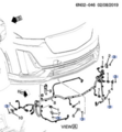 13598576 - Body: Park Sensor Retainer for Buick: Enclave, Encore GX, Envision, Envista | Cadillac: CT4, CT5, CT6, Escalade, Escalade ESV, ESCALADE IQ, LYRIQ, OPTIQ, XT4, XT6 | Chevrolet: Blazer, Blazer EV, Bolt EUV, Camaro, Colorado, Corvette, Equinox, Equinox EV, Silverado 1500, Silverado 1500 LTD, Silverado 2500 HD, Silverado 3500 HD, Suburban, Tahoe, Trailblazer, Traverse, Trax | GMC: Acadia, Canyon, Hummer EV Pickup, Hummer EV SUV, Sierra 1500, Sierra 1500 Limited, Sierra 2500 HD, Sierra 3500 HD, Sierra EV, Terrain, Yukon, Yukon XL Image