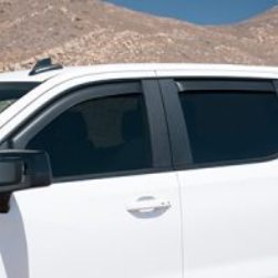 19417481 - Exterior: In-Channel Door Window Weather Deflectors for Chevrolet: Silverado 1500, Silverado 1500 LTD | GMC: Sierra 1500, Sierra 1500 Limited Image