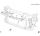 84475288 - Body: Upper Reinforced for Chevrolet: Silverado 1500, Silverado 1500 LTD Image