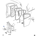 94551935 - Body: Door Check for GM Image