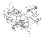 24288436 - Front Drive Axle: Automatic Transmission Output Shaft Seal for Buick: Cascada, Enclave, Encore, Encore GX, Envision, Envista, LaCrosse, Regal, Regal Sportback, Verano | Cadillac: XT4, XT5, XT6 | Chevrolet: Blazer, Cruze, Equinox, Impala, Malibu, Sonic, Trailblazer, Traverse, Traverse Limited, Trax | GMC: Acadia, Terrain Image