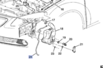 22675868 - Body: Reservoir Hose for Chevrolet: Malibu | Pontiac: G6 | Saturn: Aura Image