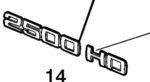 15129644 - Accessories: Door Emblem for GM Image