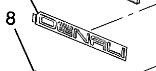 15070426 - Accessories: Door Emblem for GM Image
