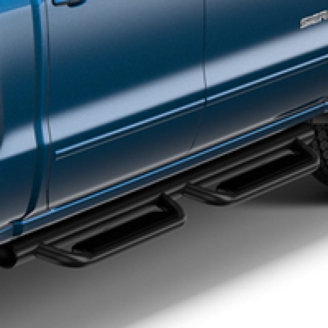 84164549 - : Crew Cab 3-Inch Off-road Assist Steps (Black) for GM Image