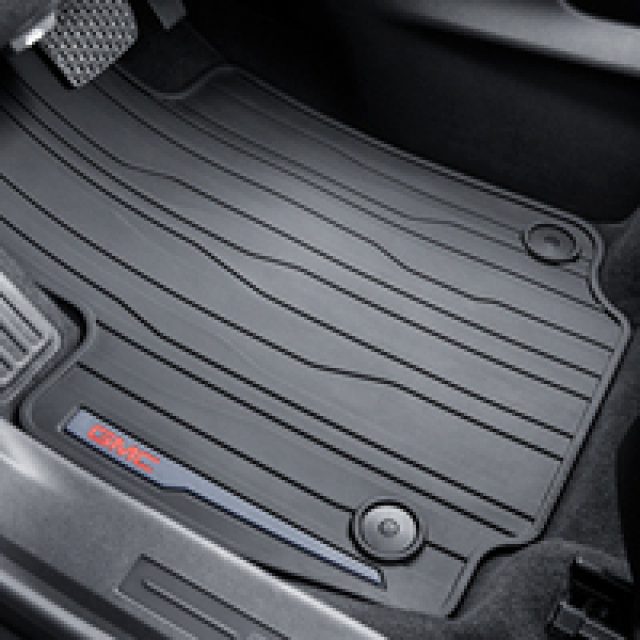 23323102 - : Front All Weather Floor Mats (Black) for GM Image