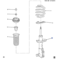 84865811 - Suspension: Suspension Strut for Chevrolet: Equinox | GMC: Terrain Image