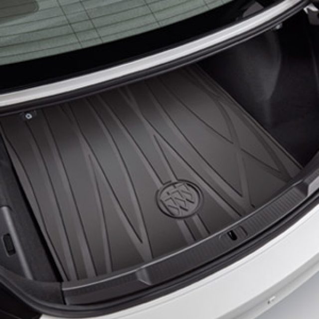 26200283 - : Cargo Area Premium All-Weather Mat with Buick Logo for GM Image