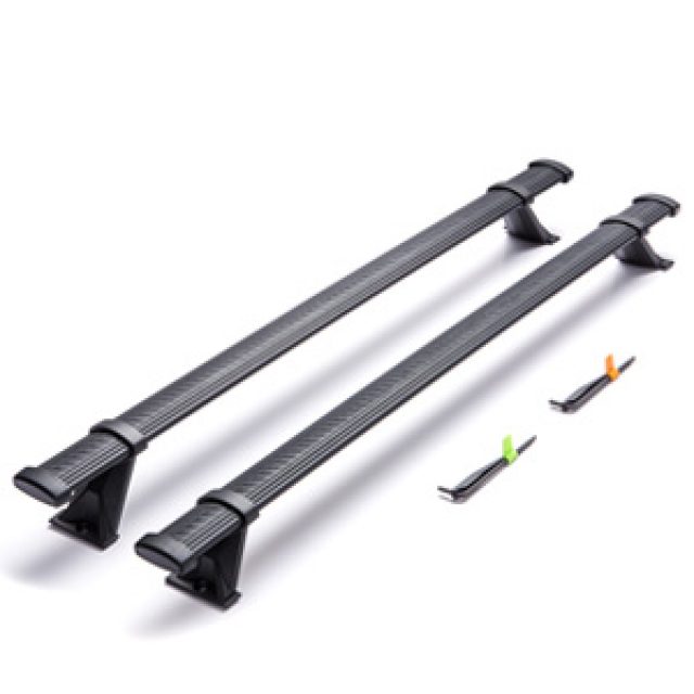 84252905 - Hauling: Removable Roof Rack Cross Rails (Black) for Chevrolet: Equinox Image