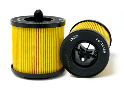 12605566 - Maintenance &amp; Lubrication: Oil Filter for Buick: LaCrosse, Regal, Verano | Chevrolet: Captiva Sport, Cavalier, Classic, Cobalt, Equinox, HHR, Impala, Malibu | GMC: Terrain | Oldsmobile: Alero | Pontiac: G5, G6, Grand Am, Solstice, Sunfire | Saturn: Aura, Ion, L100, L200, L300, LS, LS1, LW1, LW200, Sky, Vue Image