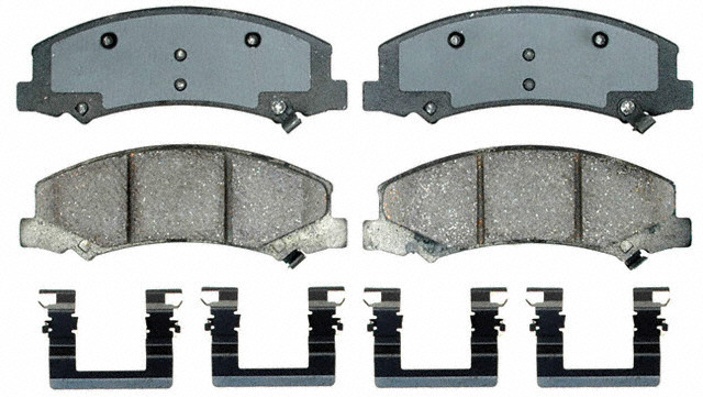 19427989 - : Ceramic Front Disc Brake Pad Kit with Clips for GM Image
