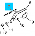 22814081 - : Rear Wiper Blade for GM Image