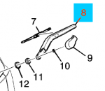 23276274 - : Rear Window Wiper Arm for GM Image