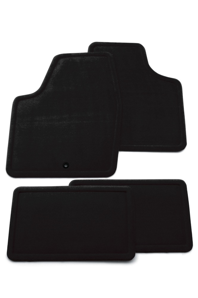 25965045 - Interior: Floor Mats - Carpet w/ Malibu Logo - Ebony for Chevrolet: Malibu Image