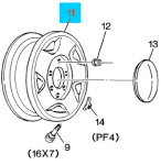 9592244 - Suspension: Wheel for GM Image