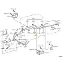 3292204100 - : Automatic Transmission Oil Cooler Tube for Toyota Image