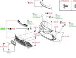 5310206520 - Body: Lower Grille for Toyota Image